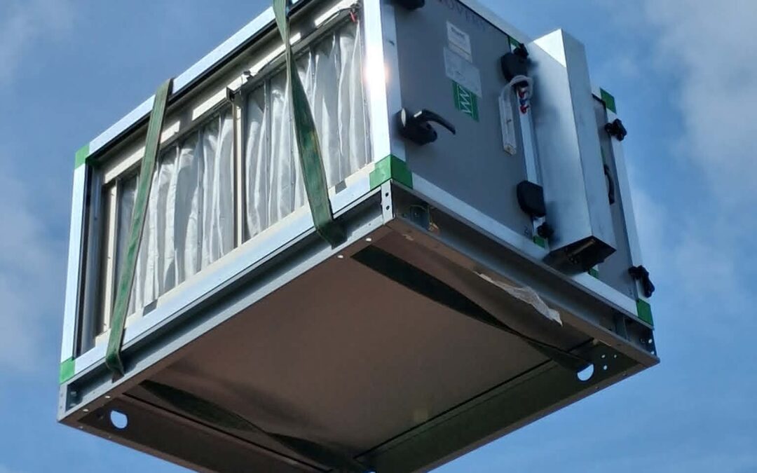 Ventilation Cairox pour la piscine d’un centre de loisir